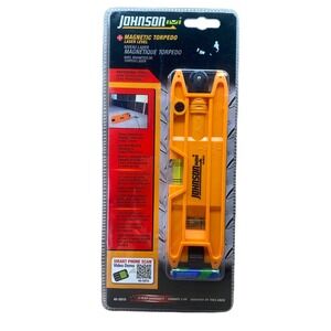 New Johnson Level Magnetic Torpedo Laser Level 40-0915 Professional Series